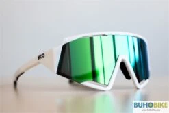 GAFAS CICLISMO KOO SPECTRO BLANCAS LENTE GREEN MIRROR