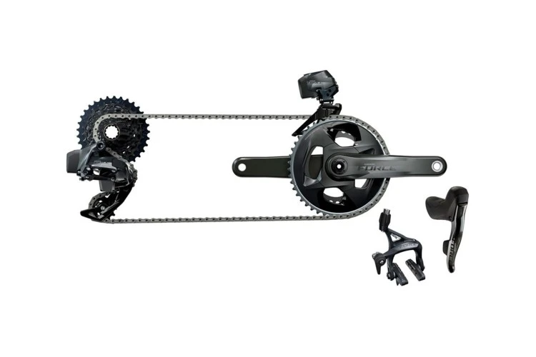 SRAM SRM FORCE E-TAP AXS 2X GRUPO HIDRO FLAT MOUNT CL 2P 1 SRAM SRM FORCE E-TAP AXS 2X GRUPO HIDRO FLAT MOUNT CL 2P